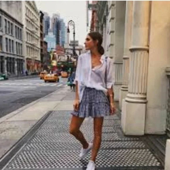 Hippie Rose Skirt Black & White Check XL Elastic waist New no tags - Picture 2 of 14